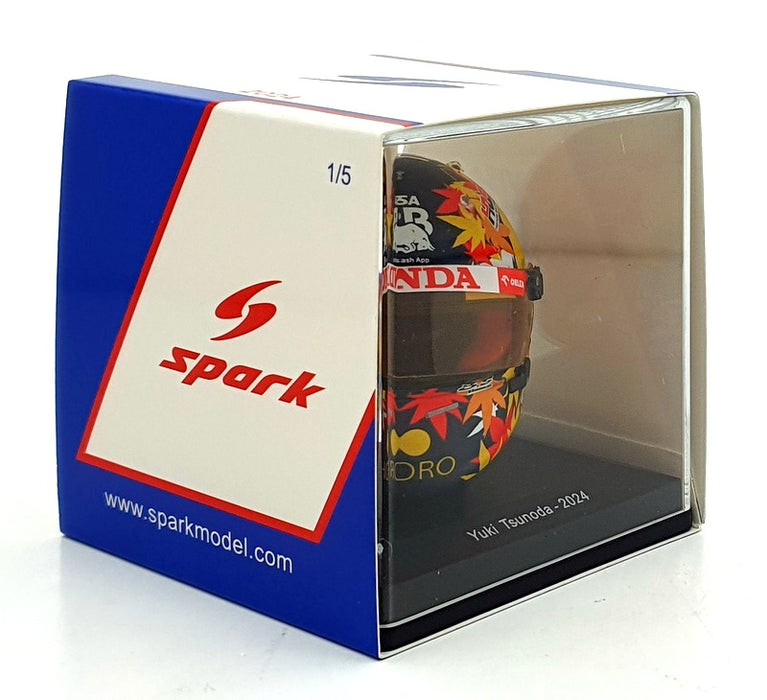Spark Model 1/5 Scale 5HF149 - F1 Helmet Yuki Tsunoda 2024