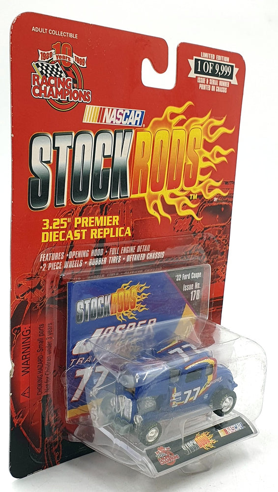 Racing Champions Stock Rods 3.25" 96700 #178 - 1932 Ford Coupe Nascar #77 Jasper
