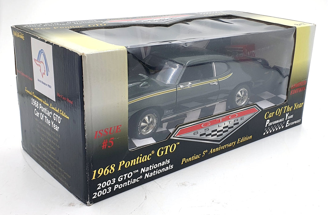 Ertl 1/18 Scale 29321P - 1968 Pontiac GTO The Judge 2003 Nationals - Green