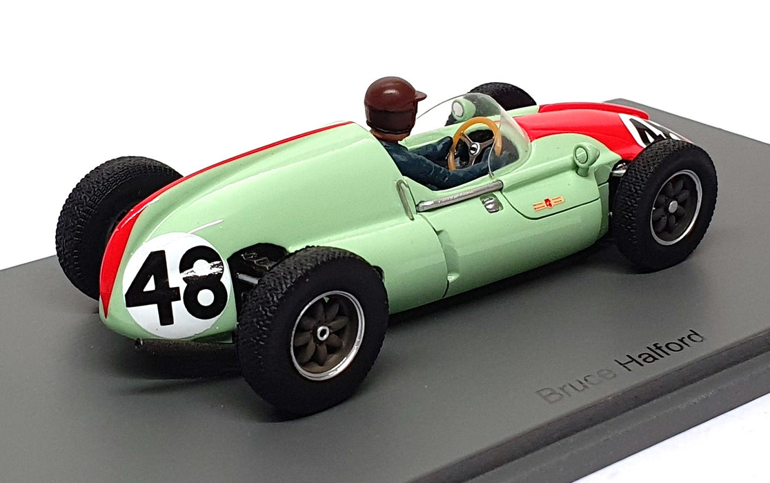 Spark 1/43 Scale S8053 - F1 Cooper T51 #48 French GP 1960 Bruce Halford