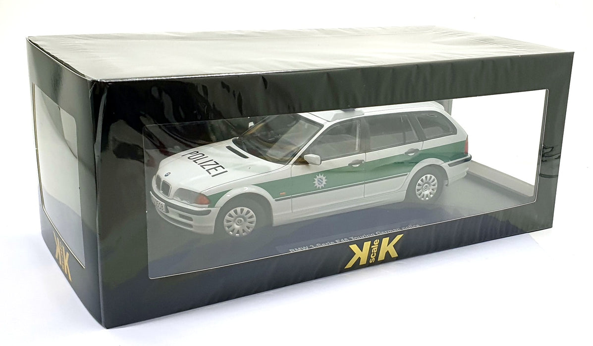 KK Scale 1/18 Scale KKDC181464 - BMW 3-Series E46 Touring German Police Car