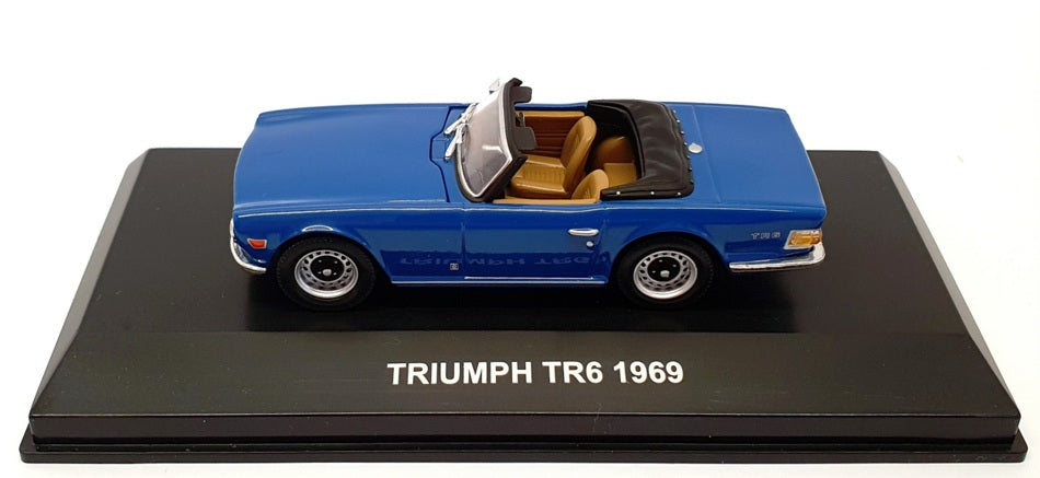 Edison Giocattoli 1/43 Scale 870421 - 1969 Triumph TR6 - Blue