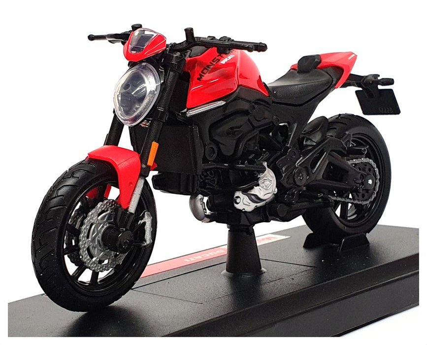 Maisto 1/18 Scale 34007-20131 - Ducati Monster Motorbike - Red