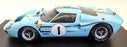 Spark 1/18 Scale Resin 18S470 - 1967 Ford GT40 Mk 2B #1 Winner 12H Rheims