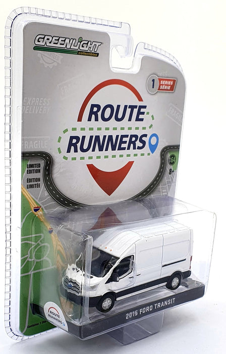 Greenlight 1/64 Scale 53010 - 2015 Ford Transit - White
