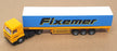 Herpa 1/87 Scale 142953 - Scania Truck & Trailer (Fixemer) Yellow/Blue/White
