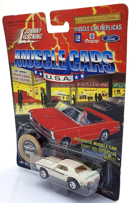 Johnny Lightning 1/64 Scale 200-100 - Muscle Cars 1969 Mercury Eliminator White