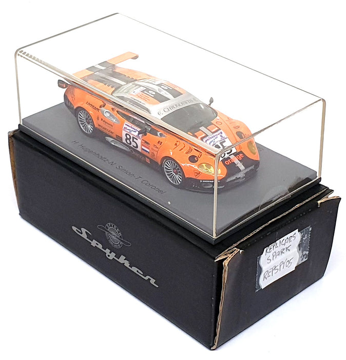 Replicars Spark 1/43 Scale REPSPY05 - Spyker C8 Double 12 #85 Le Mans 2003