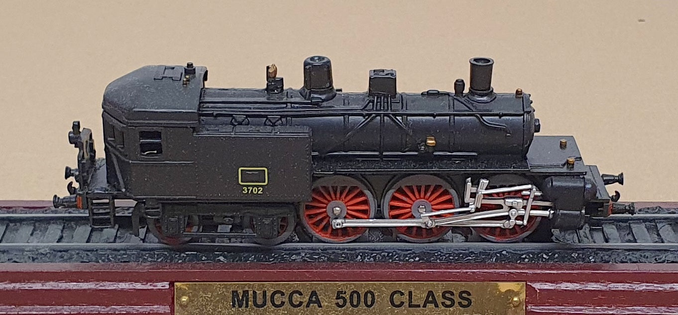 Atlas Editions 3 904 033 - Mucca 500 Class 3702 Static Locomotive - Black