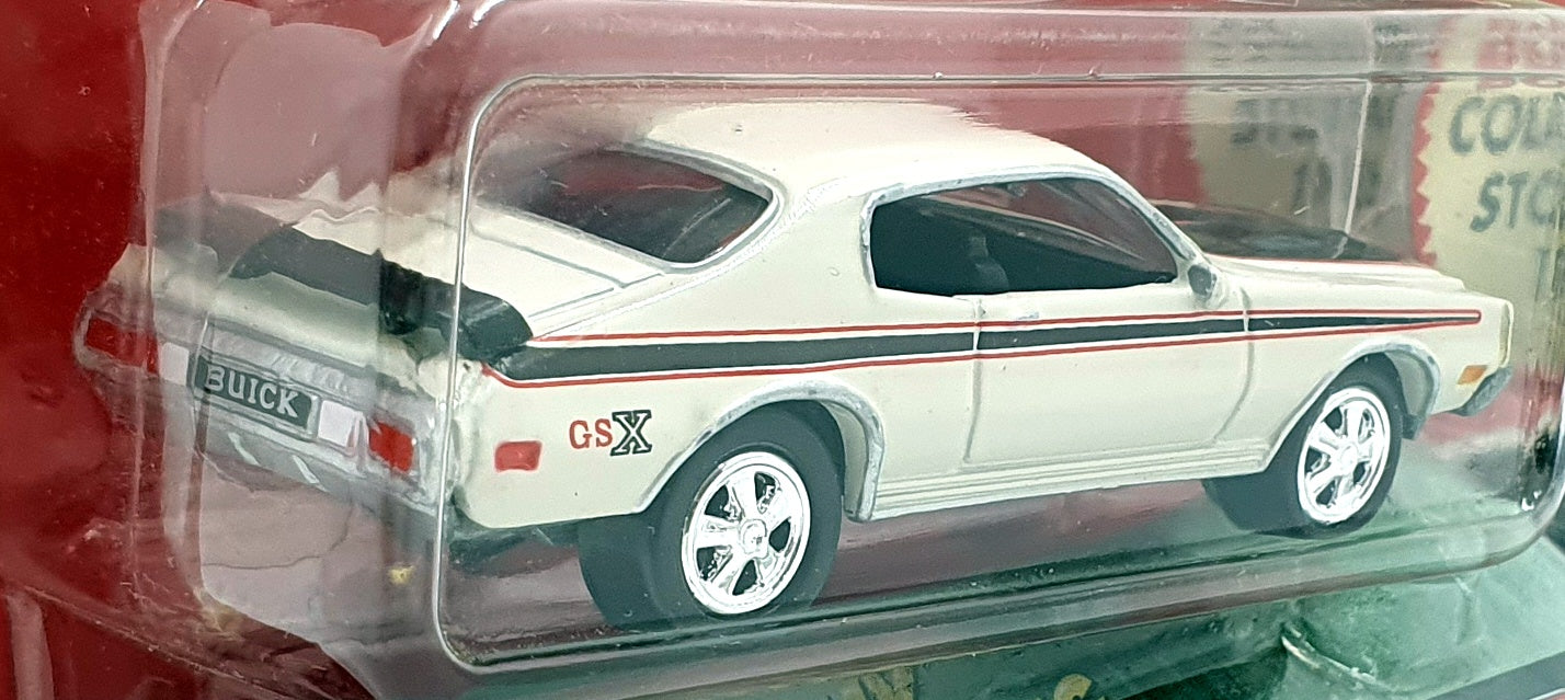 Johnny Lightning 1/64 Scale JL 580-01 - 1970 Buick GSX - White