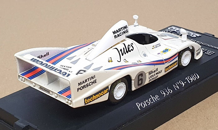 Solido 1/43 Scale Diecast 0680 - Porsche 936 #6 Martini 1980 - White