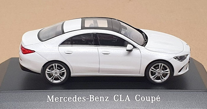 Spark 1/43 Scale B6 696 0470 - Mercedes Benz CLA Coupe - Digital White