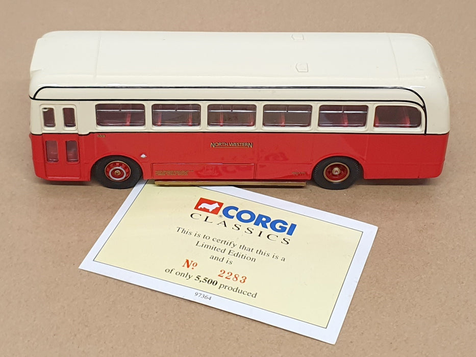 Corgi 1/50 Scale 97364 - Leyland Tiger Cub Bus North Western - Cream/Red