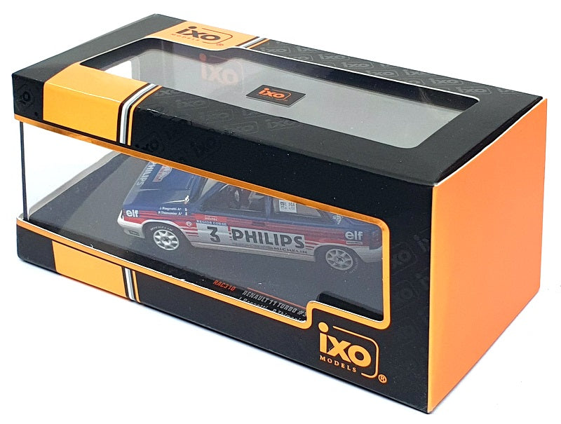 Ixo 1/43 Scale RAC310 - Renault 11 Turbo #3 Tour de Corse 1987