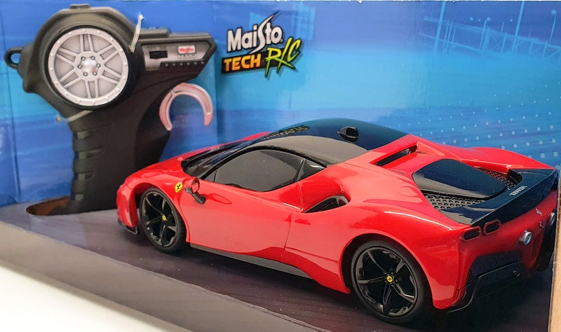Maisto 1/24 Remote Control Car 2.4GHZ  82334 - Ferrari  SF90 Stradale - Red