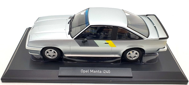 Norev 1/18 Scale Diecast 183301 - Opel Manta i240 1985 - Silver