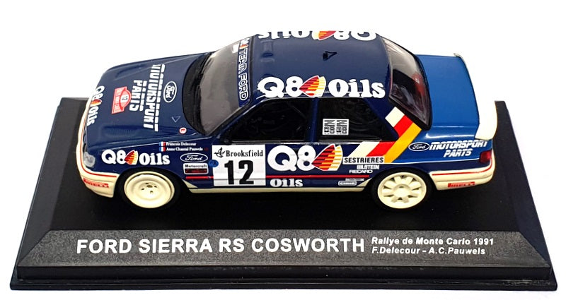 Altaya 1/43 Scale FRS12 - Ford Sierra RS Cosworth #12 Monte Carlo 1991