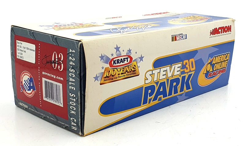 Action 1/24 Scale 104873 - Chevrolet 2003 NASCAR #30 AOL - Steve Park