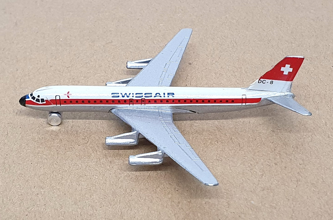Schuco 1/600 Scale 335 790 - Douglas DC-8 Aircraft Swissair