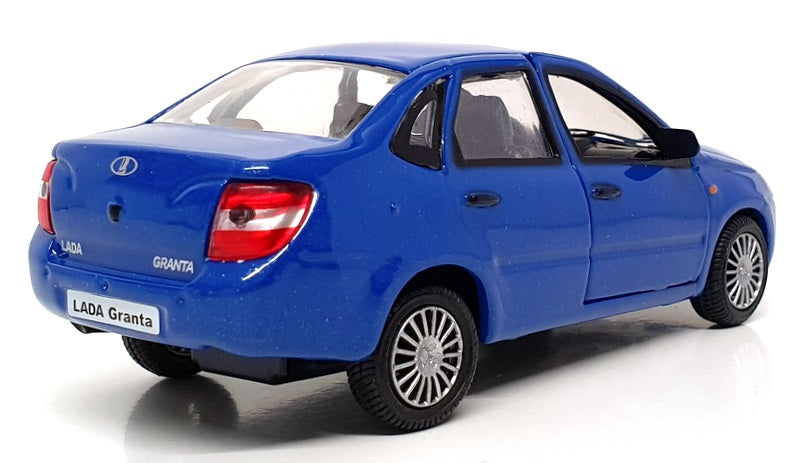 Autotime Russian Series 1/36 Scale 33950 - Lada Granta - Met Blue