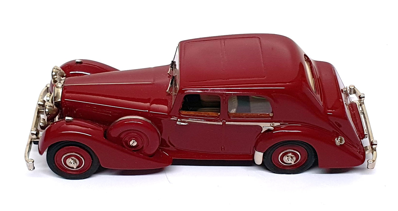 J&M Classics 1/43 Scale JM103 - 1938 Alvis Speed 25 Charlesworth Saloon - Maroon