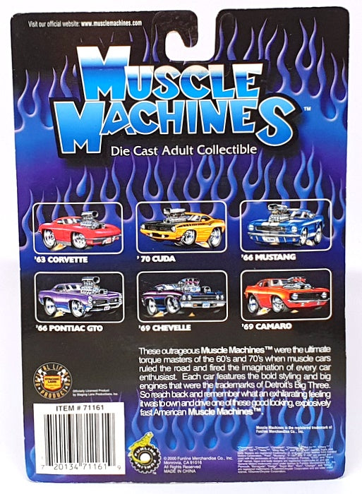 Muscle Machines 1/64 Scale 71161 01-45 - 1940 Willys Pick-Up Truck - Magenta