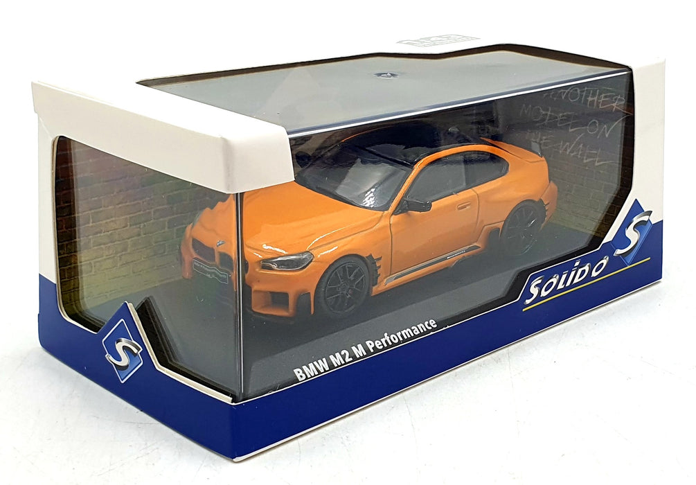 Solido 1/43 Scale Diecast S4314605 - BMW M2 Performance - Orange