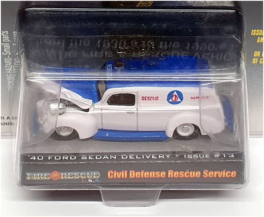Racing Champions 1/64 Scale 94720 - 1940 Ford Sedan Van - Civil Defence RS
