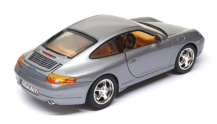 Motor Max 1/18 Scale Diecast 25625F - Porsche 911 - Met. Grey