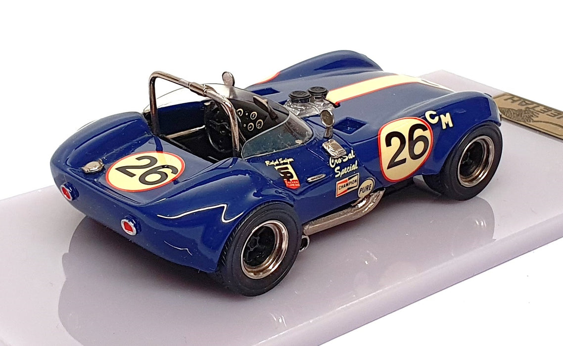 George Turner Models 1/43 Scale GTM.05 - Cro-Sal Cheetah #26 - Blue