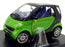 Kyosho 1/18 Scale Diecast 0007162 - Smart City-Coupe - Aqua Green 