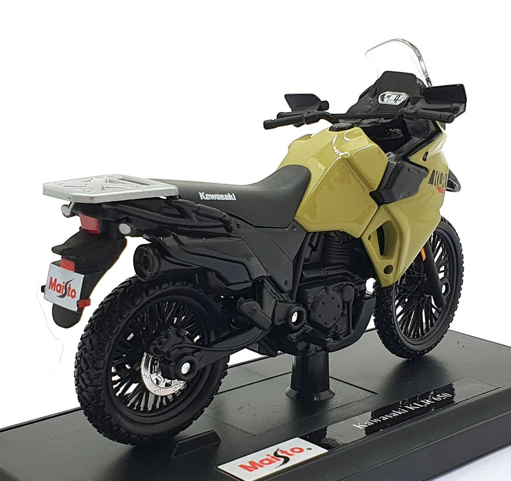 Maisto 1/18 Scale 21836 - Kawasaki KLR 650 Motorbike - Olive Green