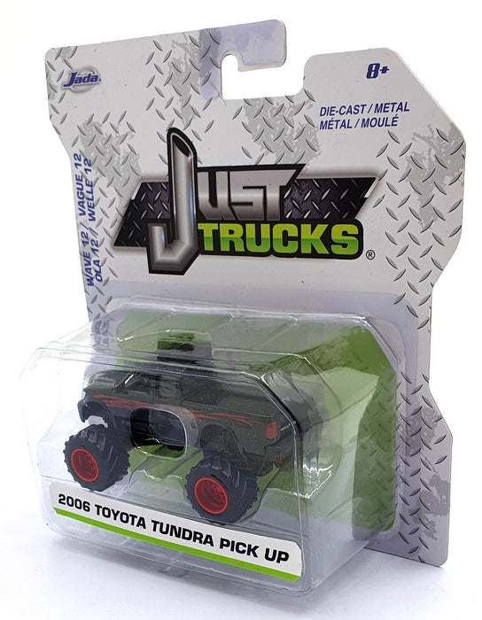 Jada Just Trucks 1/64 Scale 14020 - 2006 Toyota Tundra PickUp - Black/Red