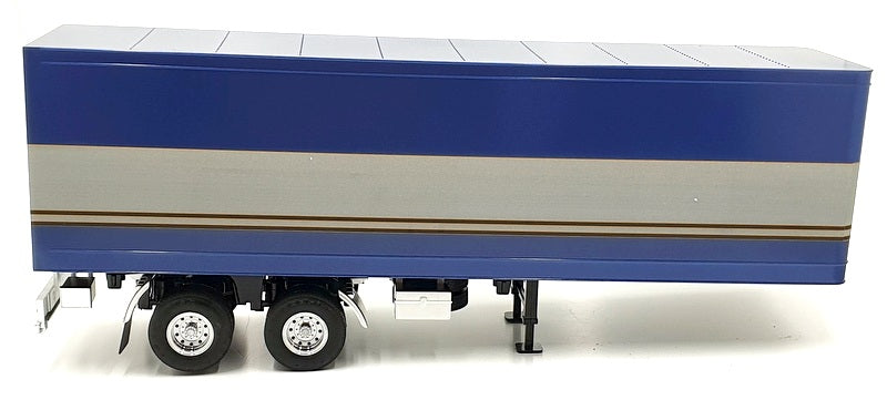 KK Scale Road Kings 1/18 Scale RK180164 - Semi Automatic Truck Trailer Blue