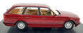 Triple9 1/18 Scale Diecast T9-1800402 - BMW 5 Series Touring E34 Calypso Red Met