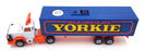 Corgi Electronic 22cm Long Diecast 1002 - BL Road Train & Trailers With Playmat