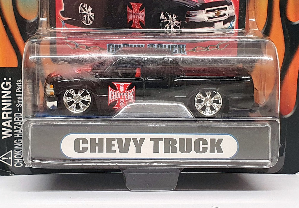 Muscle Machines 1/64 Scale 71111 - Chevy Truck Jesse James - Black