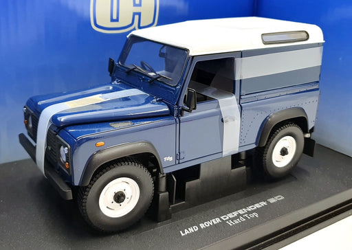Universal Hobbies 1/18 Scale 3841 - Land Rover Defender 90 Hard Top - Blue