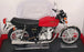 Aoshima 1/12 Scale 11173-4200 - Honda CB400Four Motorcycle - Red
