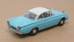 Vanguards 1/43 Scale VA34000 - Ford Capri 109E - Turquoise/White