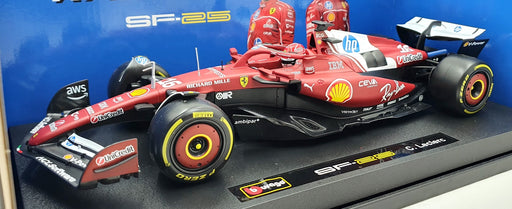 Burago 1/18 Scale Diecast 18-16816 - Ferrari SF-25 C.Leclerc #16 F1