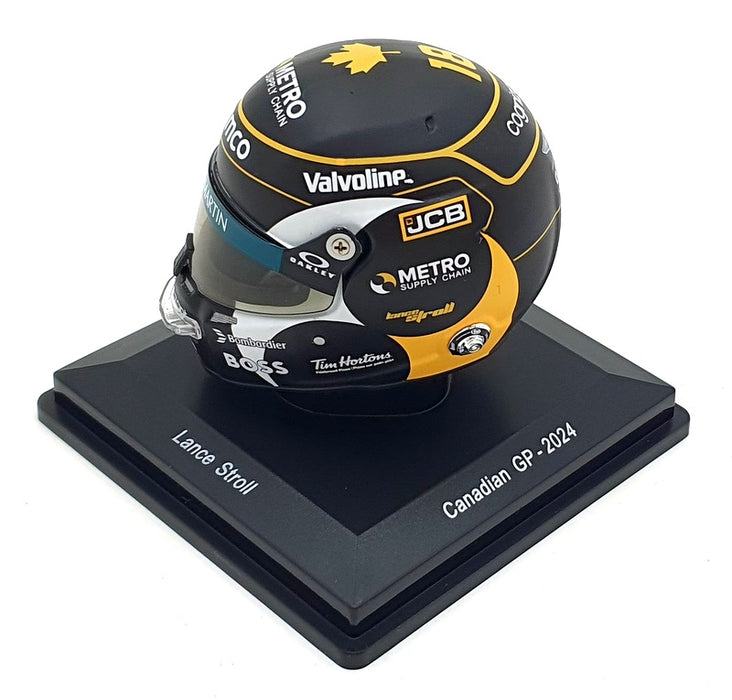 Spark Model 1/5 Scale 5HSP116 - F1 Helmet Lance Stroll Canadian GP 2024