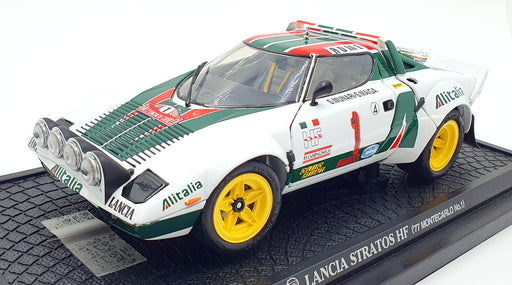 Kyosho 1/18 Scale 08132A - Lancia Stratos HF Rally 1977 Monte Carlo