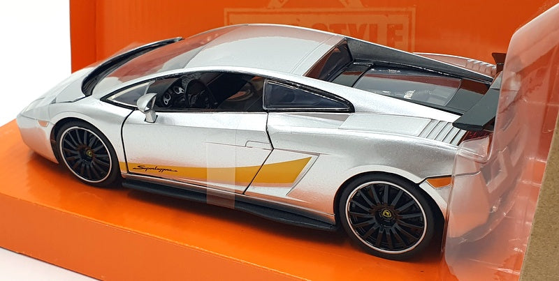 Jada 1/24 Scale Diecast 34027 - Lamborghini Gallardo Superleggera - Silver