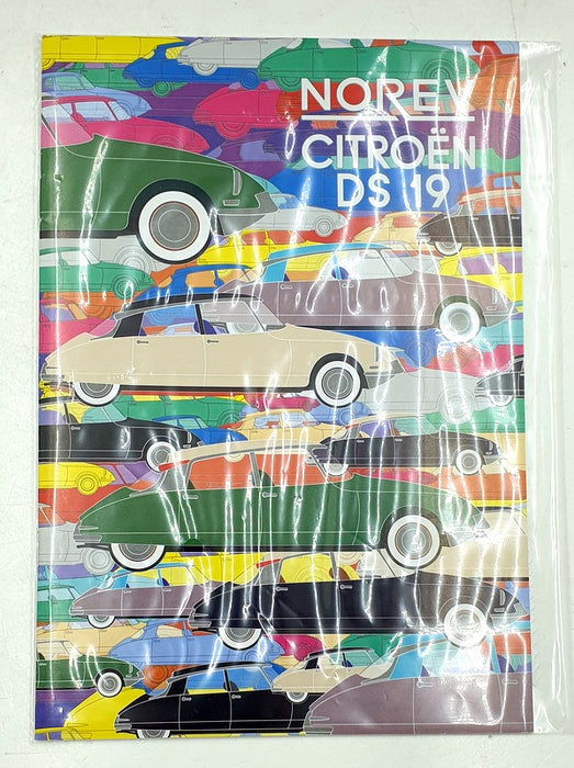 Norev 1/12 Scale 121580 - Citroen DS 19 1957 - Capucine Orange and Cream