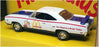 Matchbox 1/43 Scale 96635 - 1970 Plymouth Road Runner (McDonald's) White/Blue