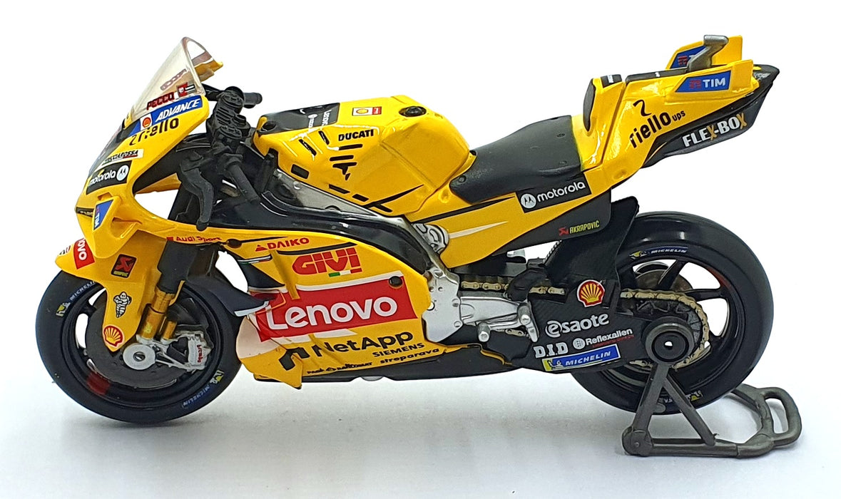 Maisto 1/18 Scale 36396 - Ducati Desmosedici GP 2023 Bagnaia - Yellow