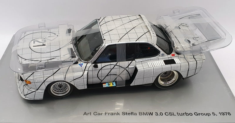 Minichamps Art Car 1/18 Scale 80 43 0 150 928 - Frank Stella 1975 BMW 3.0 CSL