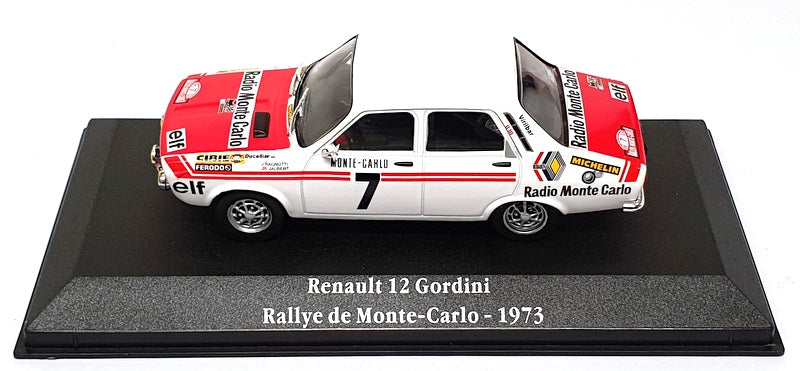 Atlas Editions 1/43 Scale 2 235 018 - Renault 12 Gordini #7 Monte Carlo 1973