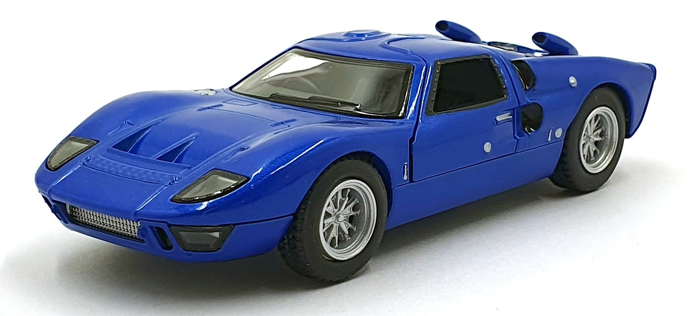Kinsmart 1/32 Scale Pull Back & Go TY6953 - 1966 Ford GT40 - Blue